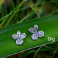 Hydrangea Earrings Oxidised