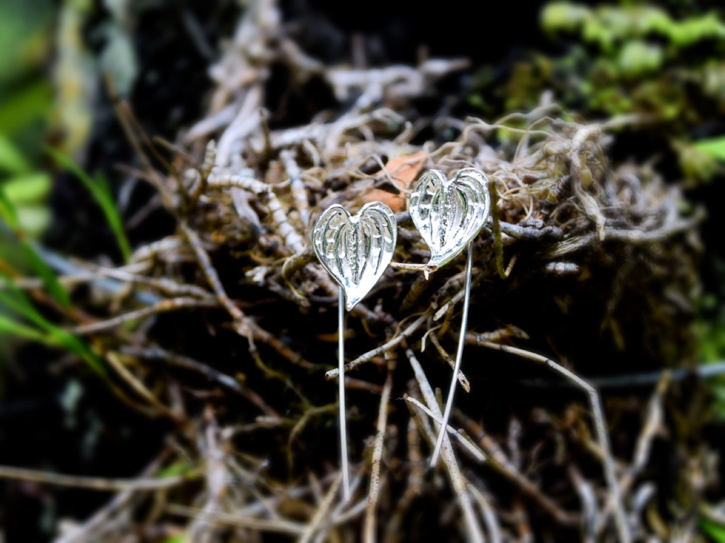 Anthurium Earrings