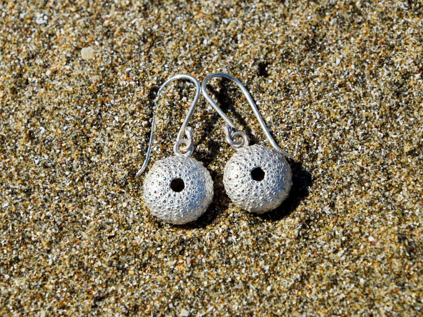 Sea Urchin Kina Earrings