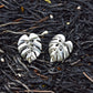 Monstera Deliciosa Earrings