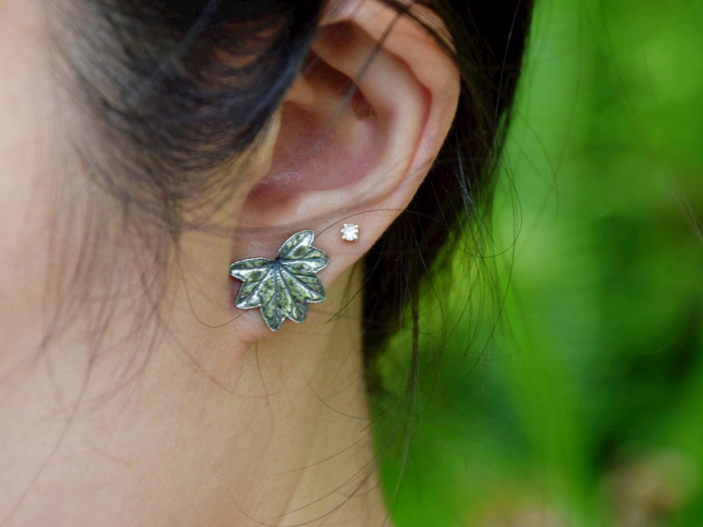 Geranium Earrings