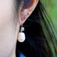 Skull Pearl Earrings