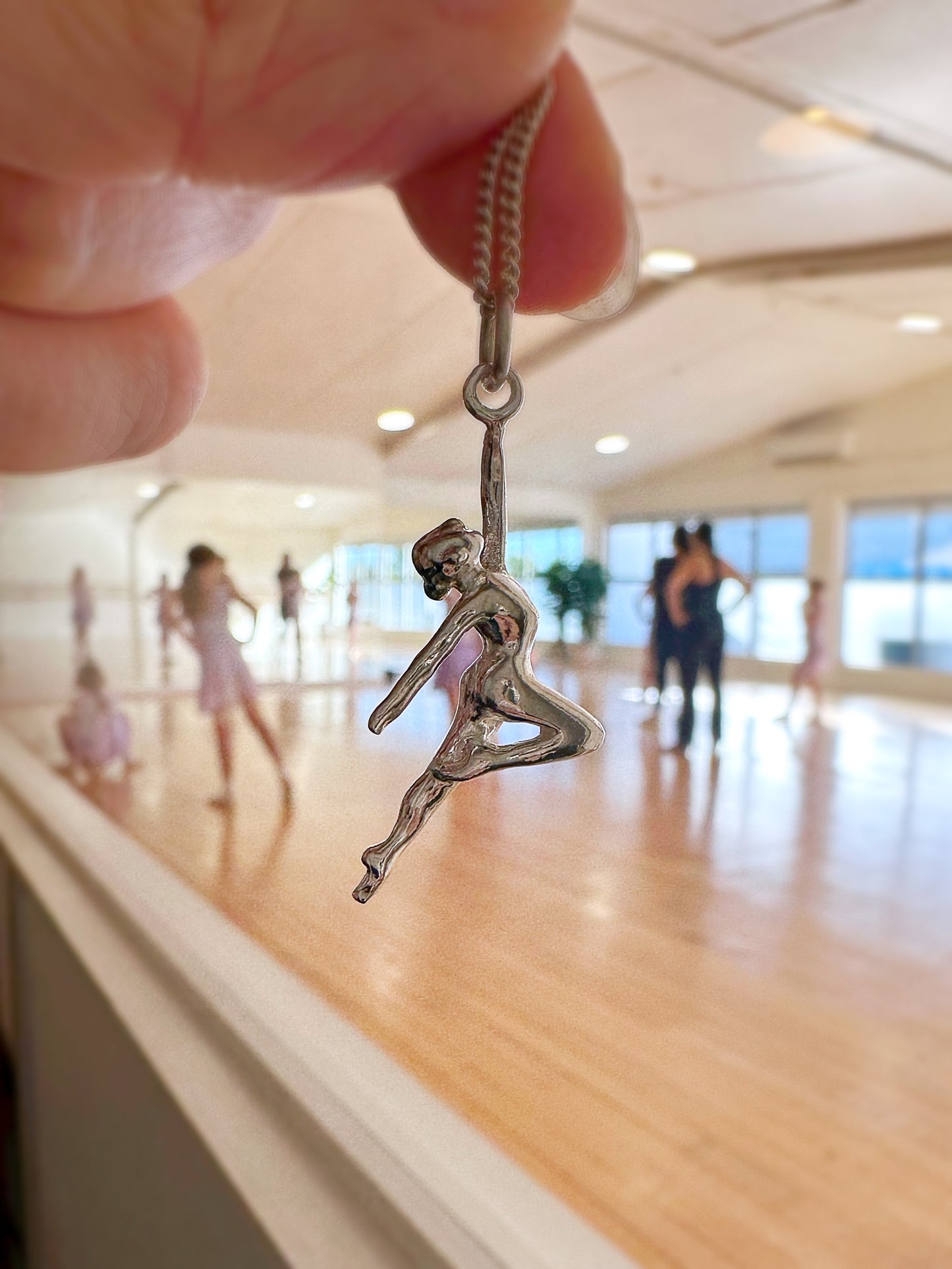 Dancer Reaching for the Stars Pendant