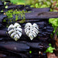 Monstera Deliciosa Earrings