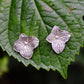 Hydrangea Earrings Silver