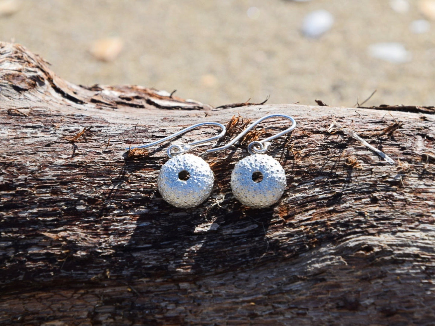 Sea Urchin Kina Earrings