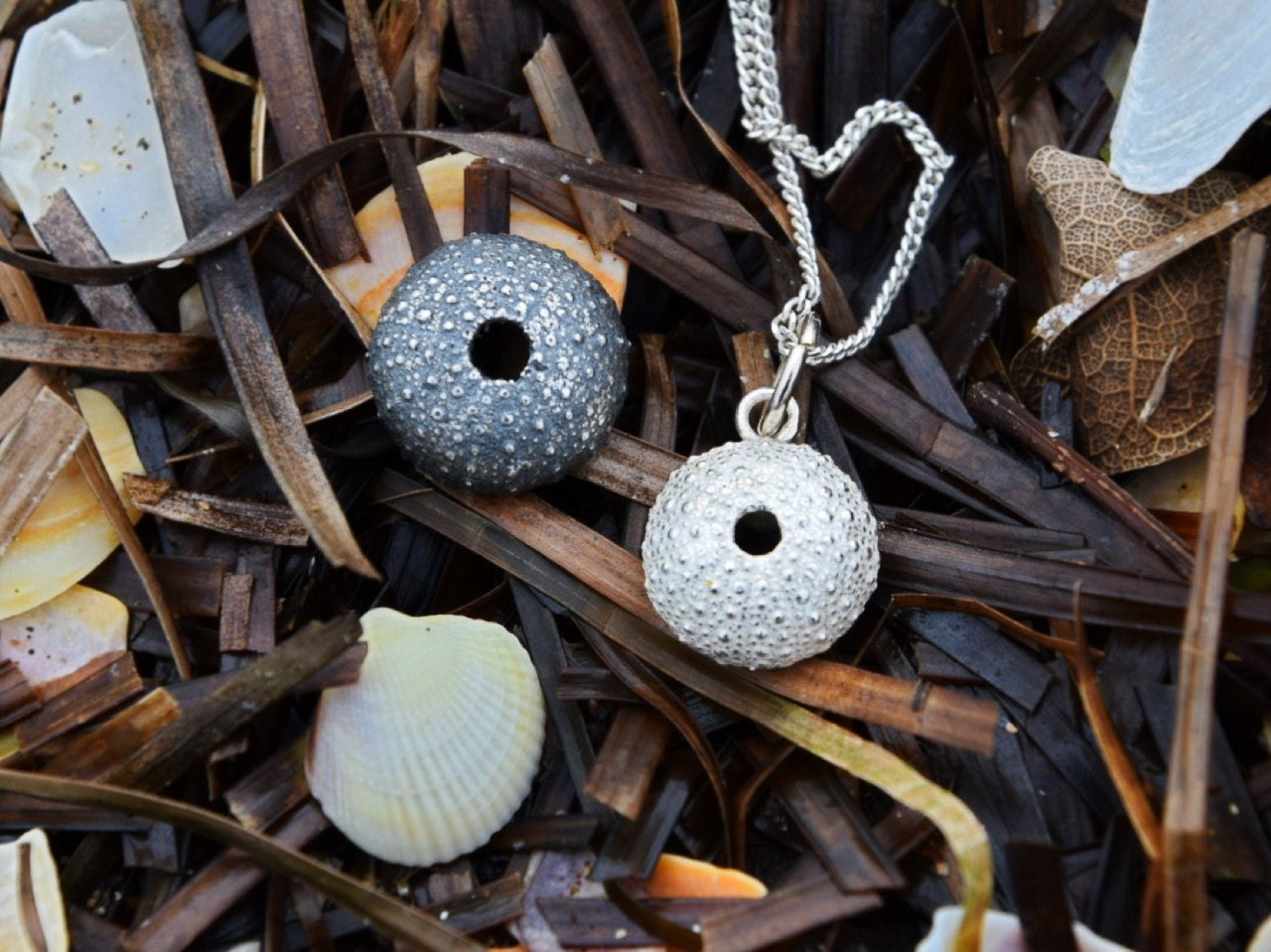 Sea Urchin Kina Pendant