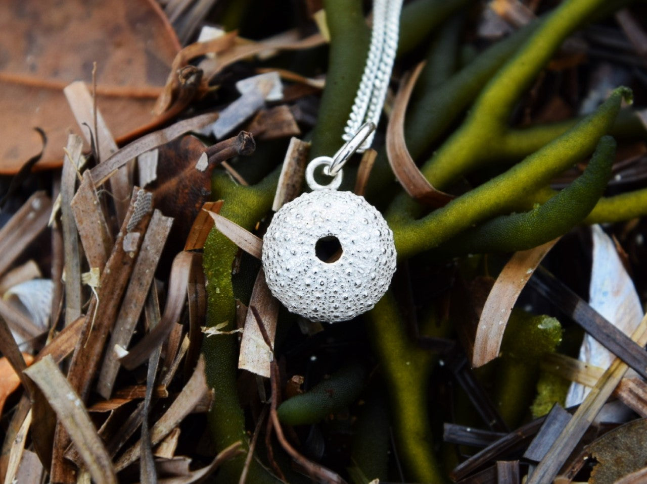 Sea Urchin Kina Pendant