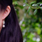 Tulip Pearl Earrings