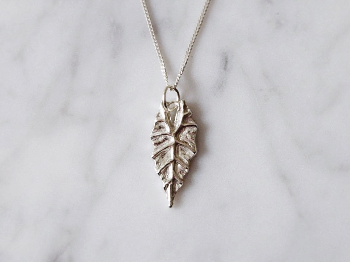 Alocasia Pendant Necklace  indoor plant nz