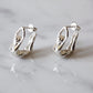 Yoga Wheel Pose Earring Hoops