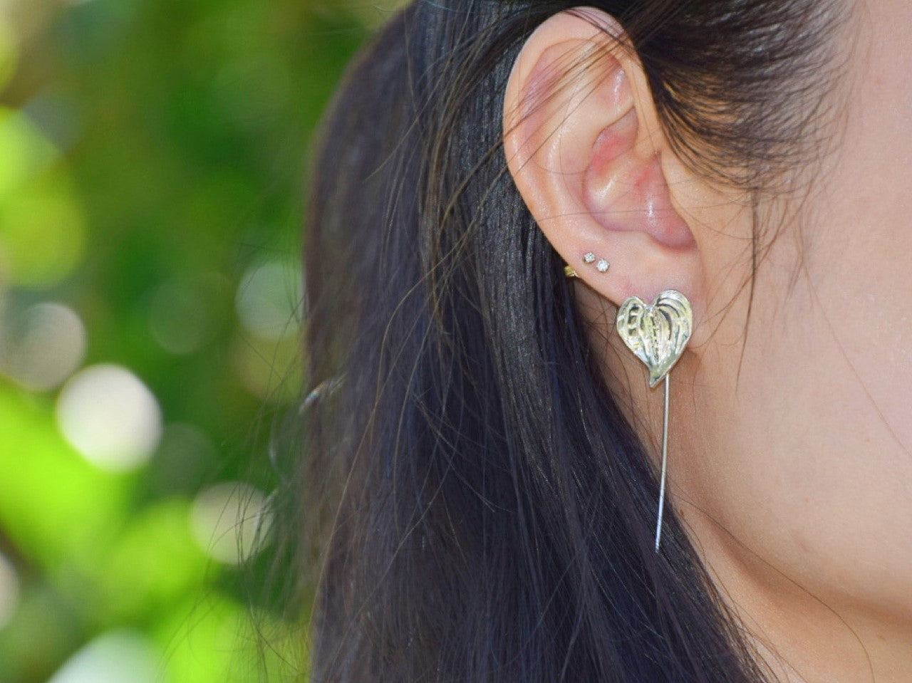 Anthurium Earrings