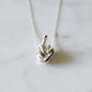 Middle Finger Pendant necklace