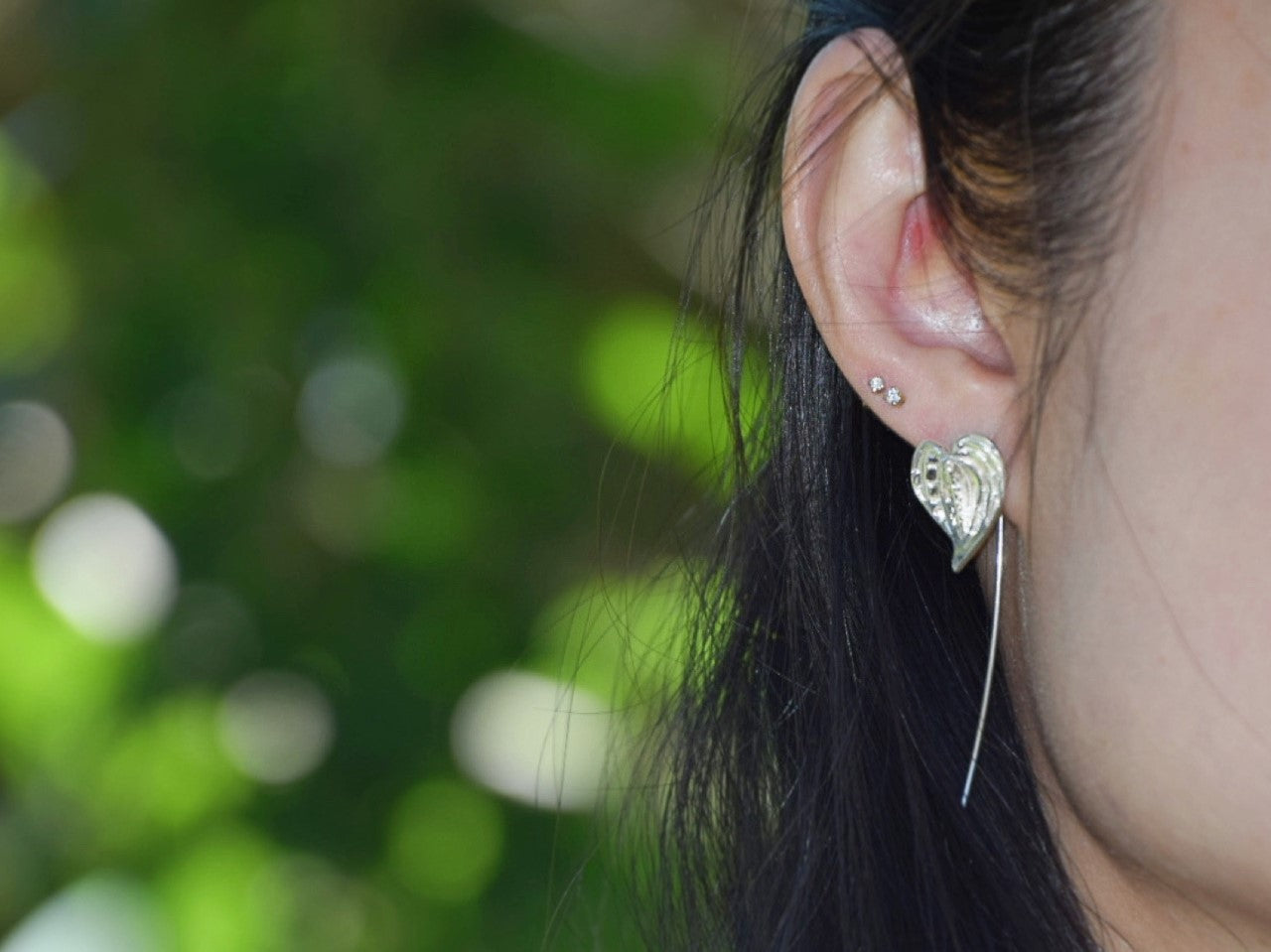 Anthurium Earrings