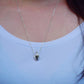 Middle Finger Pendant necklace
