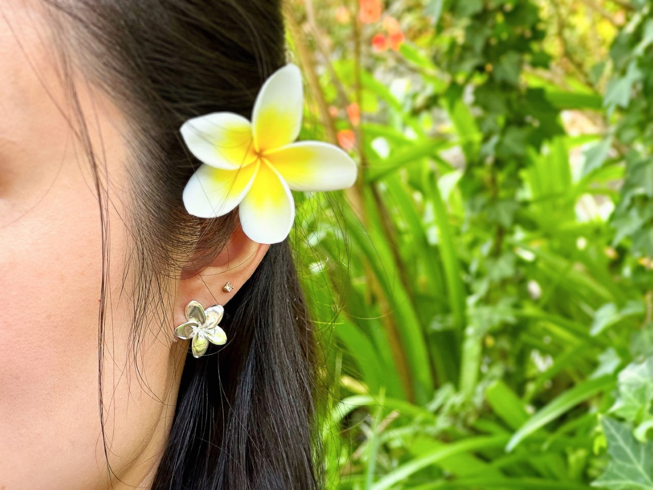 Frangipani Earrings