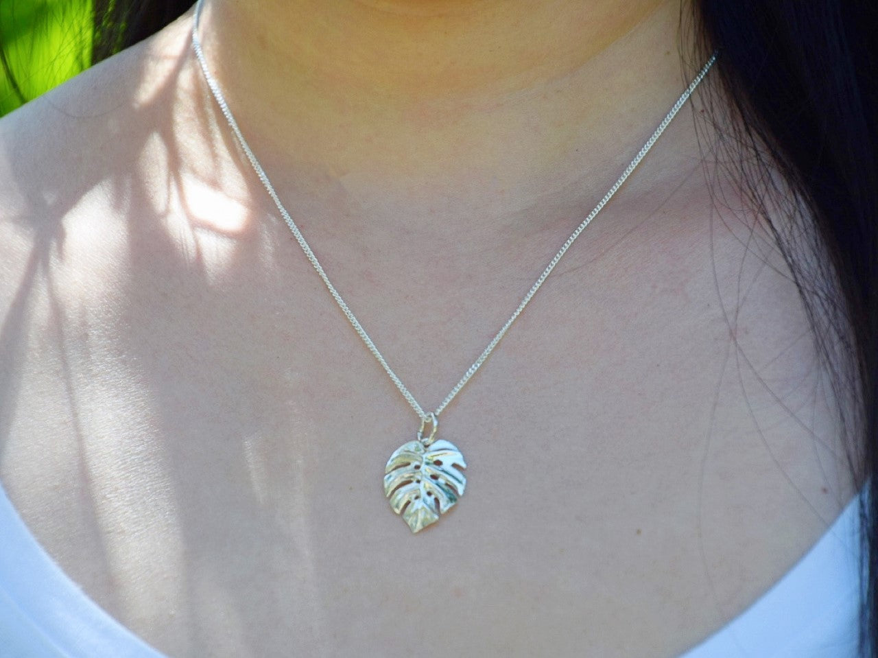 Monstera Deliciosa Pendant