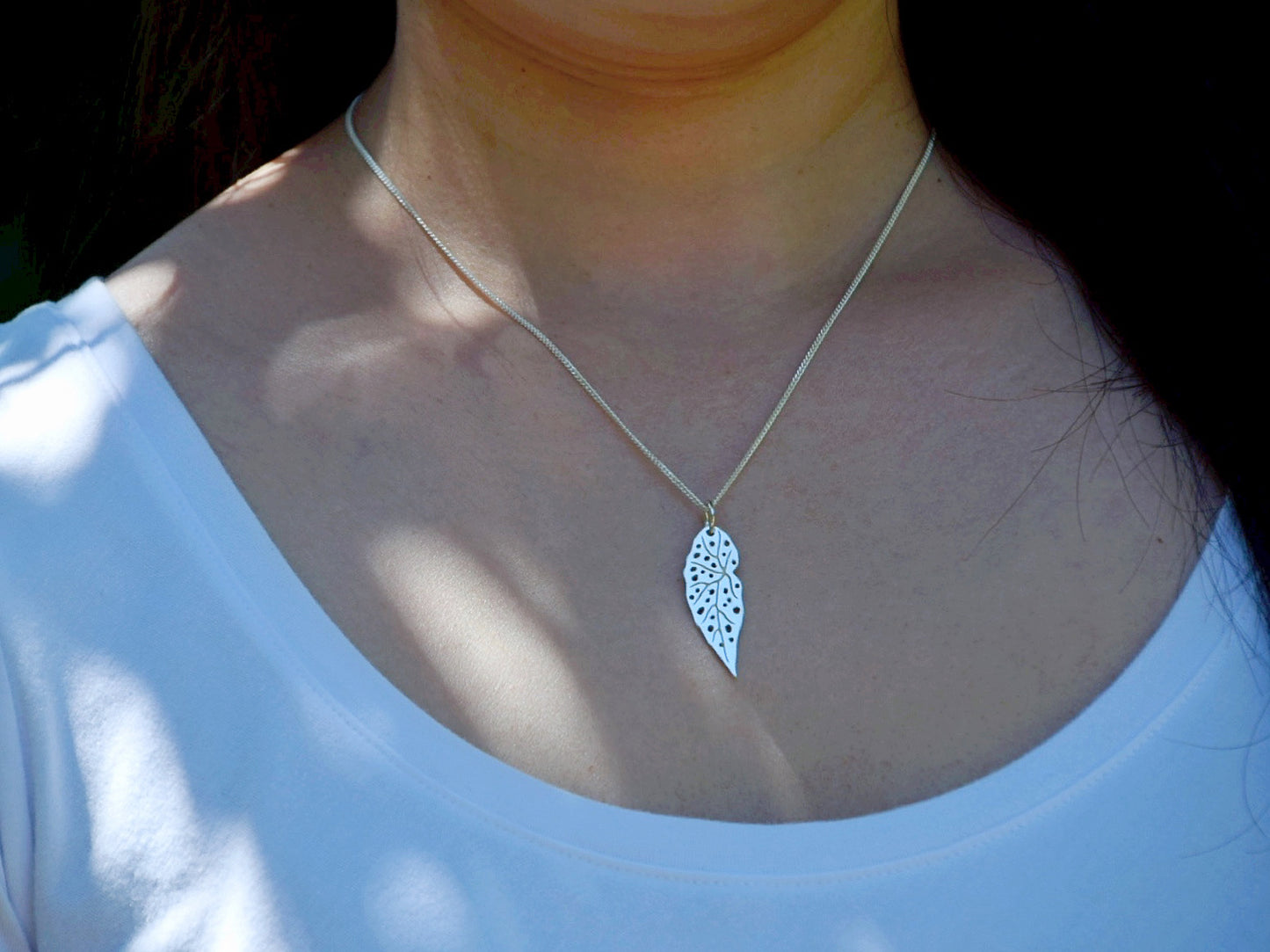 Begonia Angel Wing Pendant