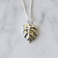 Monstera Deliciosa Pendant