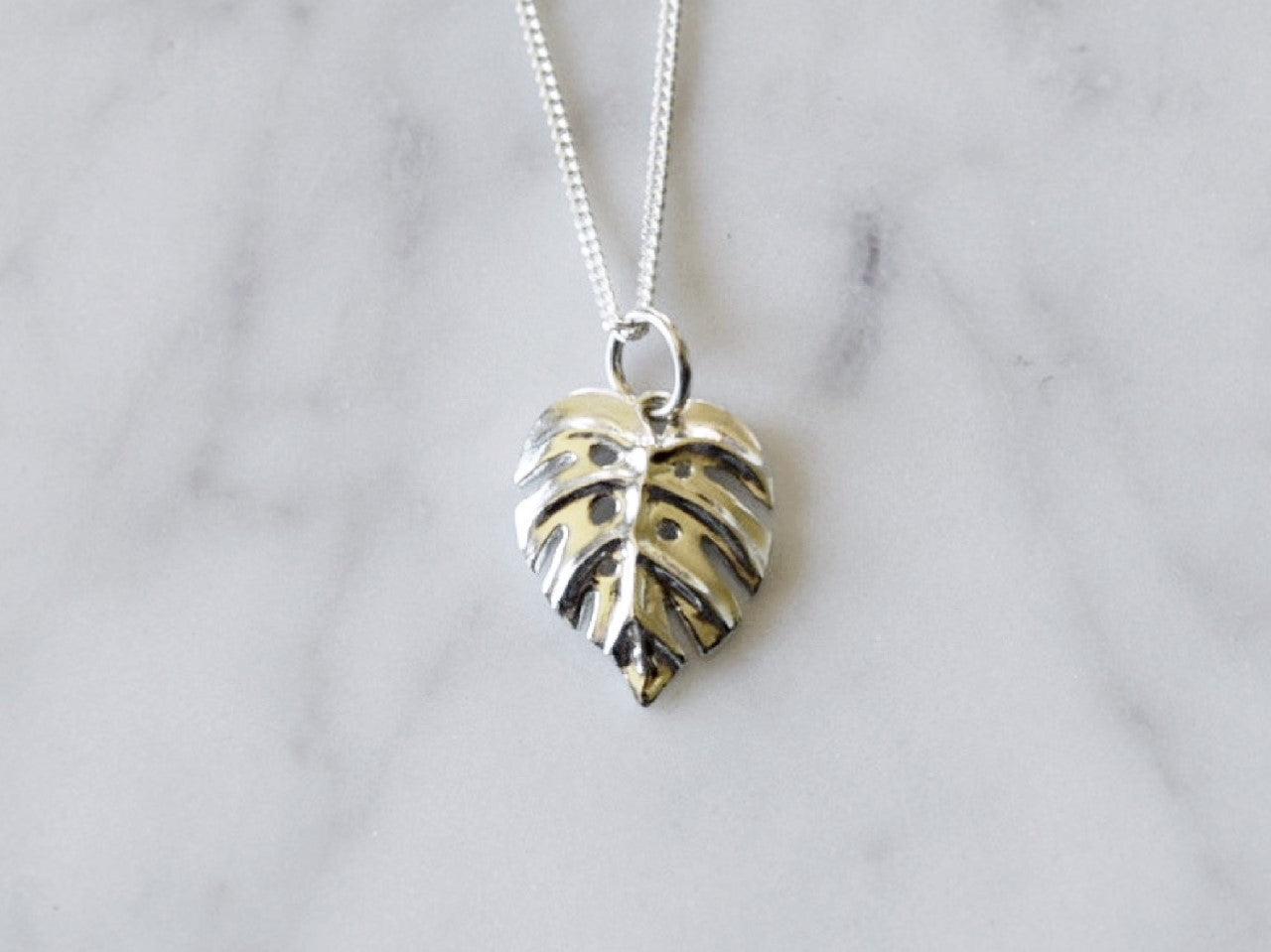 Monstera Deliciosa Pendant